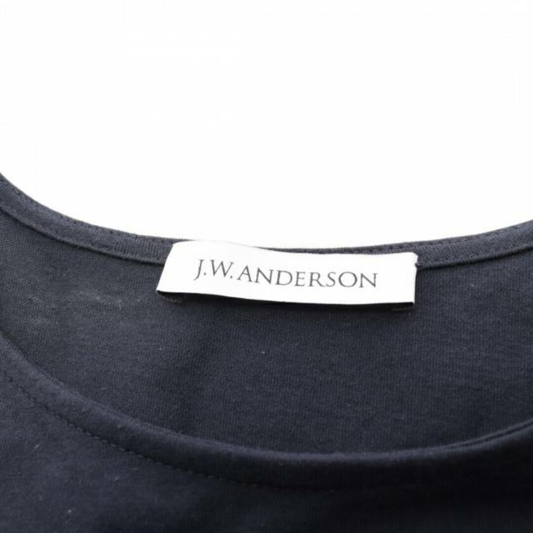 J.W.ANDERSON(ジェイダブリューアンダーソン)の ワンピース クルーネック 半袖 ネイビー レディースのワンピース(その他)の商品写真