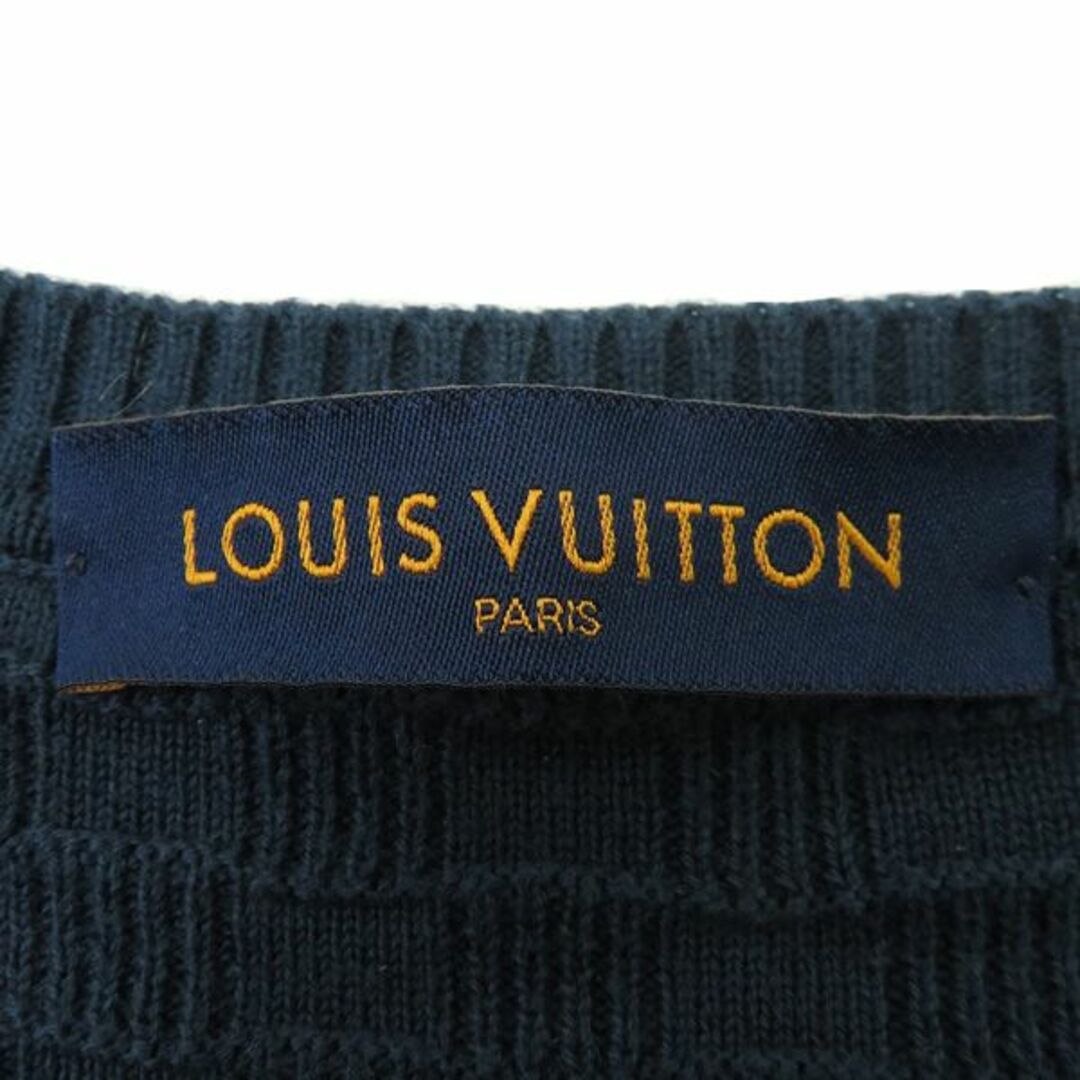 LOUIS VUITTON - ルイヴィトン 19SS LVロゴワッペン ダミエ ニット