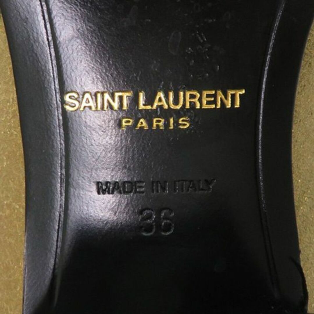 Saint Laurent(サンローラン)のサンローランパリ 316237 ワイアット レザー ジョッパーブーツ 45602 レディースの靴/シューズ(ブーツ)の商品写真