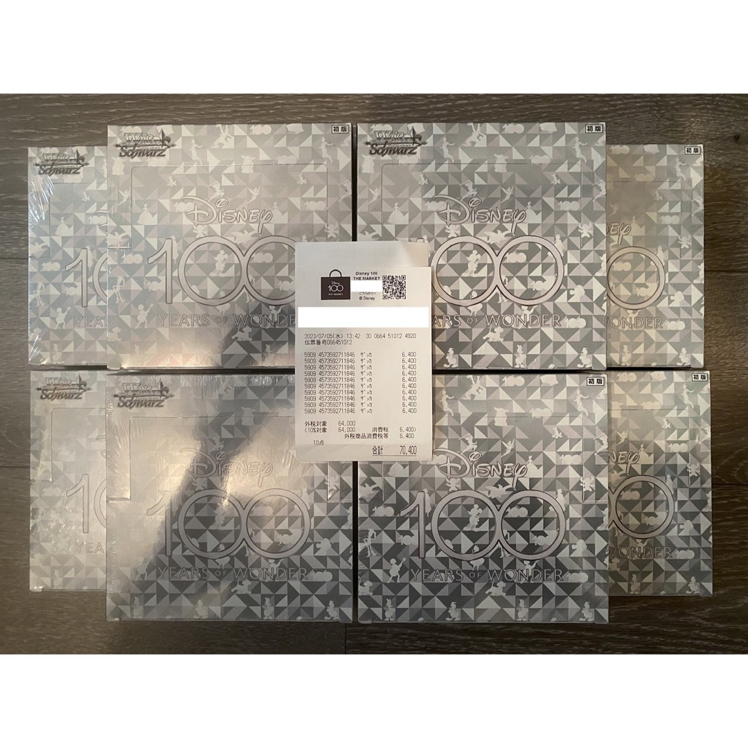 ヴァイスシュヴァルツ - ディズニー100 ヴァイスシュバルツ 10BOX