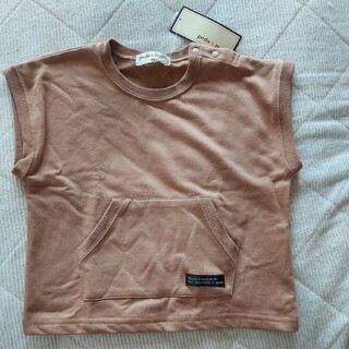 ブラウン  半袖Tシャツ  95cm(Tシャツ/カットソー)