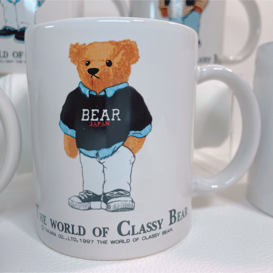 THE WORLD OF CLASSY BEAR マグカップ 全種5セット