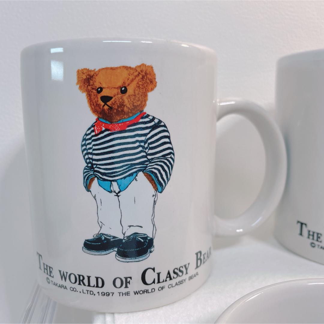 THE WORLD OF CLASSY BEAR マグカップ 全種5セット