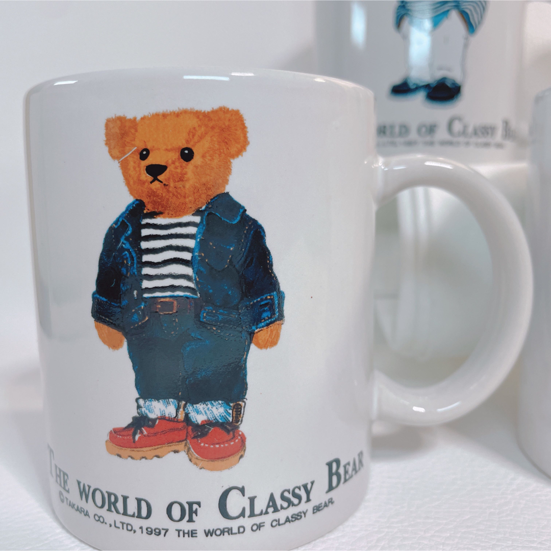 THE WORLD OF CLASSY BEAR マグカップ 全種5セット