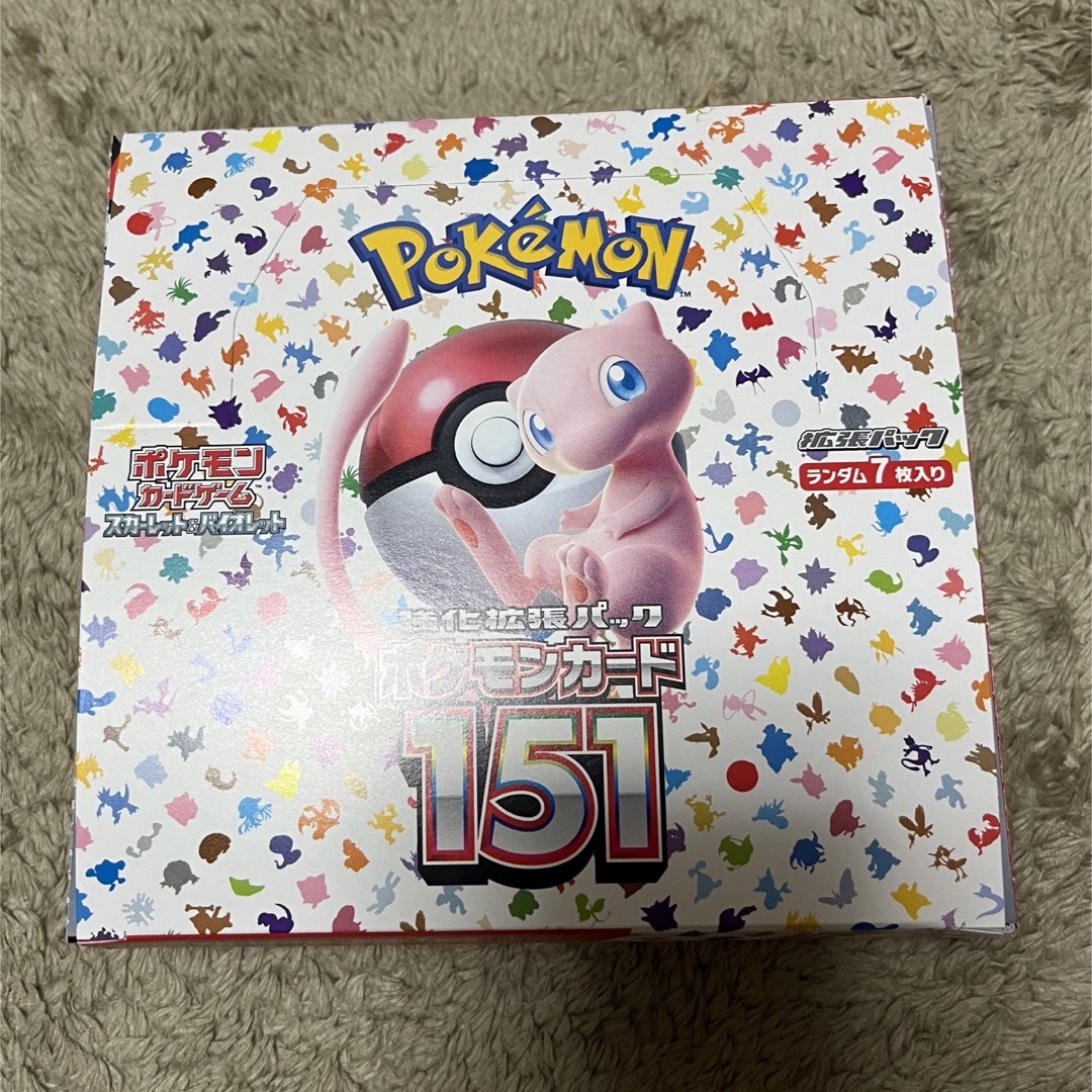 ポケモンカード　151 １ボックス分　20パック　新品