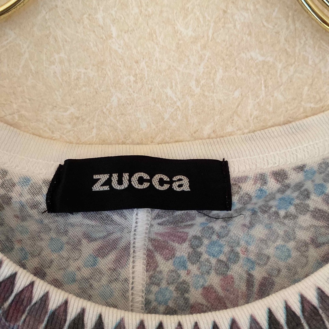 ZUCCa(ズッカ)のズッカ ZUCCa トップス Tシャツ 日本製 レディースのトップス(Tシャツ(半袖/袖なし))の商品写真