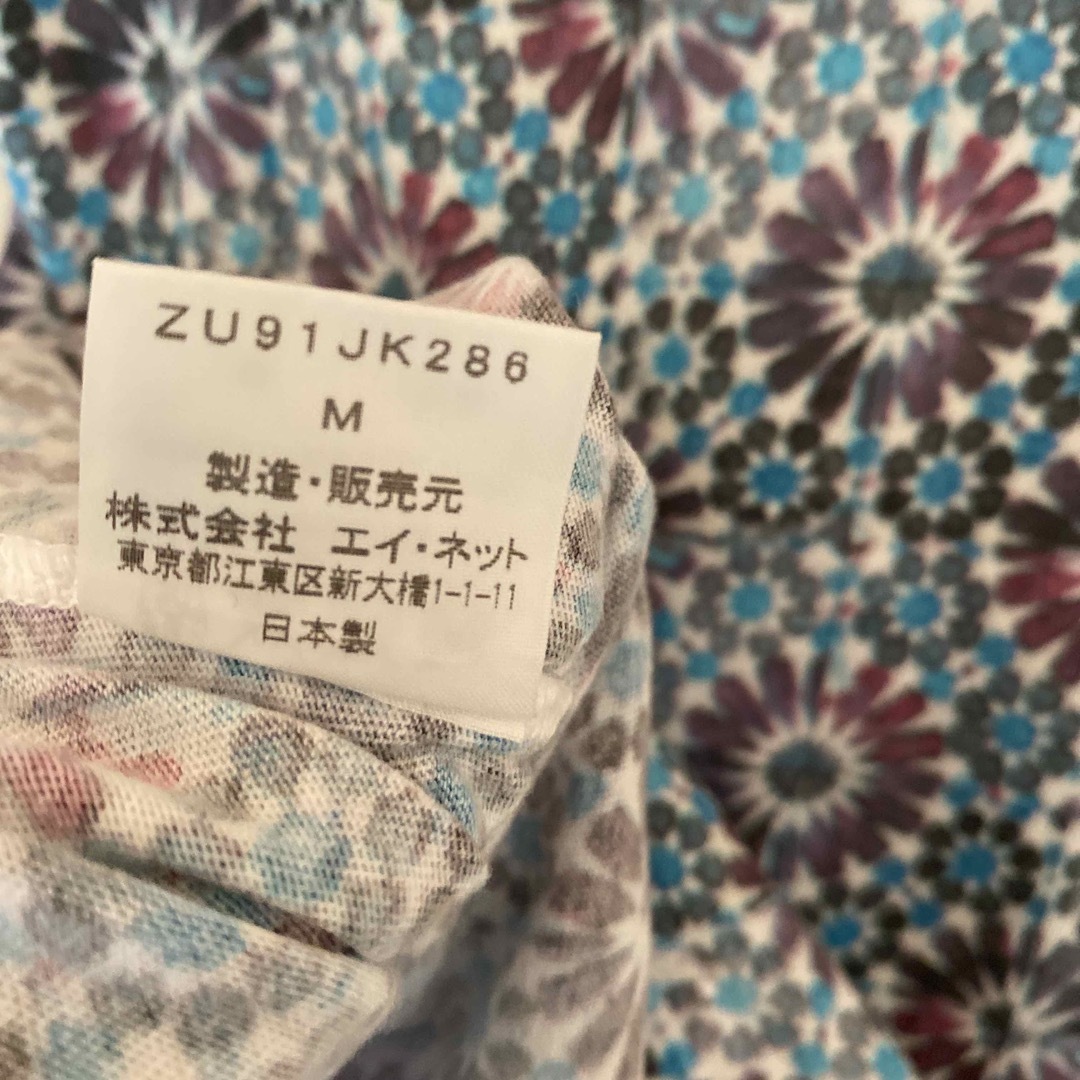 ZUCCa(ズッカ)のズッカ ZUCCa トップス Tシャツ 日本製 レディースのトップス(Tシャツ(半袖/袖なし))の商品写真