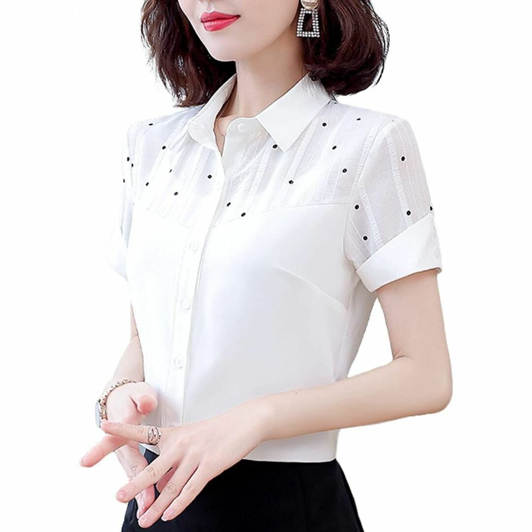 Bolan Verl 半袖&長袖透け レース ブラウス 水玉 春 夏 ... *展示品!②ブラウンレザー パイソン柄とスタッズの網込みループタッセル*