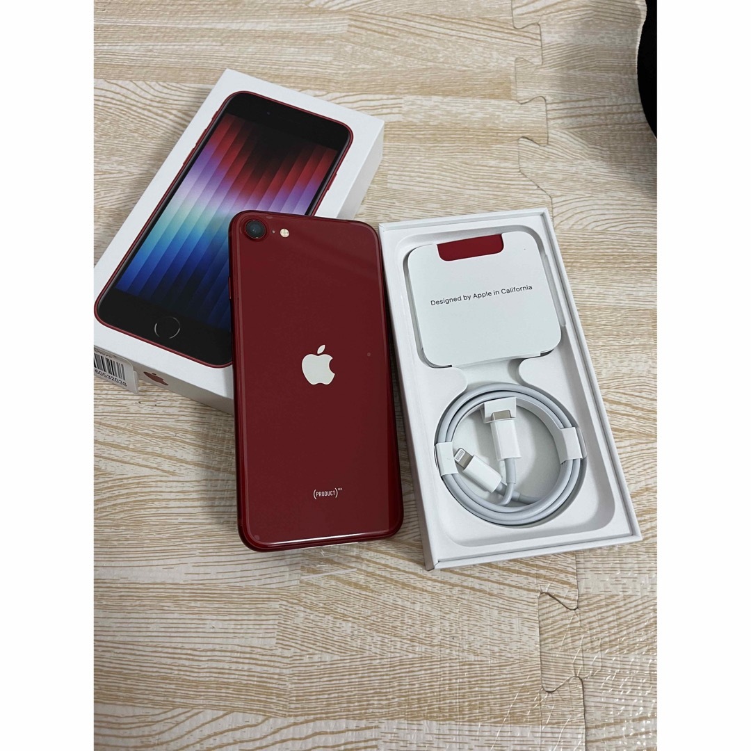 iPhone SE3 第3世代　Product RED 64GB 新品　未使用