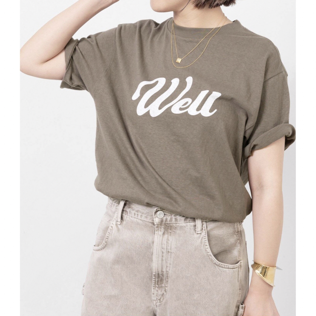 DEUXIEME CLASSE(ドゥーズィエムクラス)のDeuxieme Classe【AMERICANA】 well Tシャツ  レディースのトップス(Tシャツ(半袖/袖なし))の商品写真