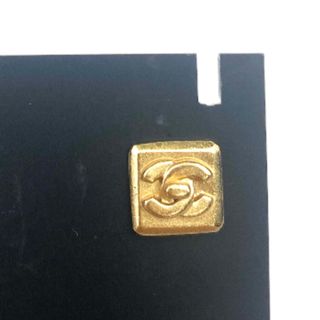 最適な材料 CHANEL ミニスクエアピアス ピアス(両耳用) - boothype.com