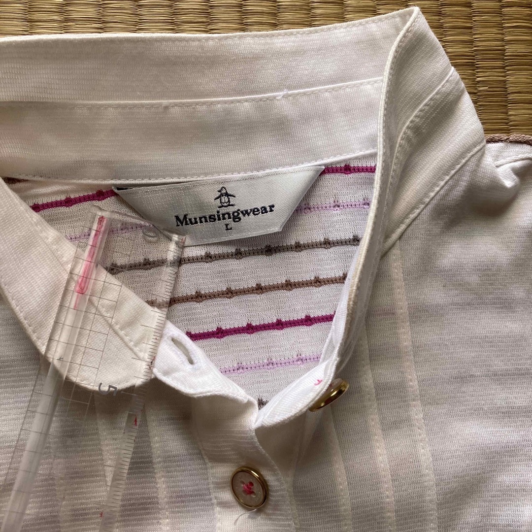 Munsingwear(マンシングウェア)のマンシングウェア　ブラウス　Ｌ レディースのトップス(ポロシャツ)の商品写真