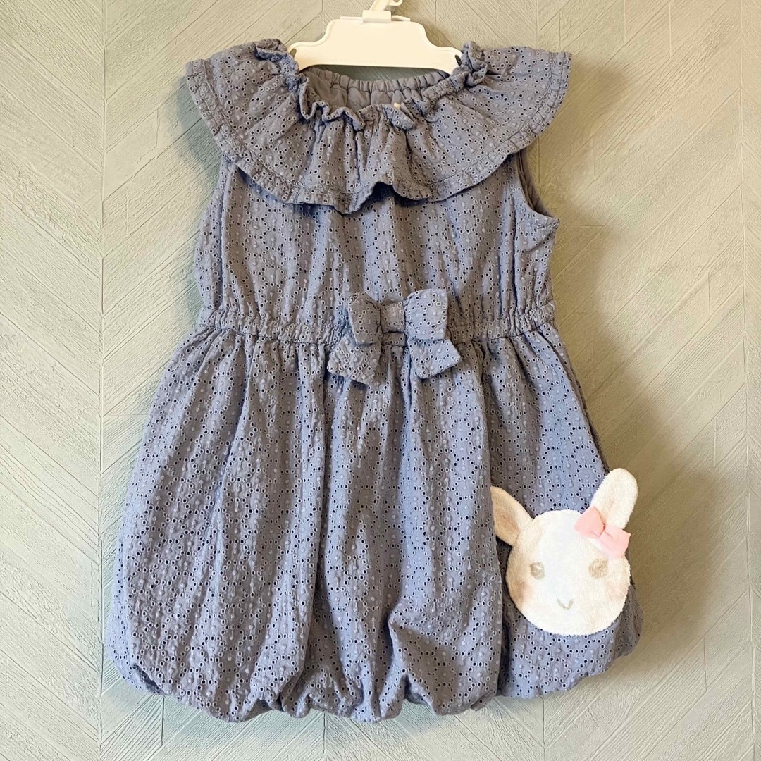 coeur a coeur(クーラクール)の♡90サイズ♡coeur a coeur/anyFAM ワンピース2枚セット キッズ/ベビー/マタニティのキッズ服女の子用(90cm~)(ワンピース)の商品写真