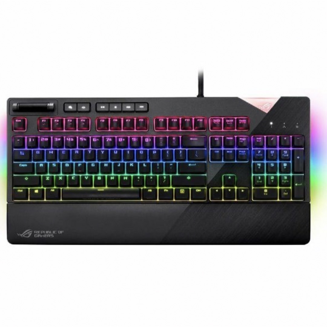 ASUS ROG STRIX FLARE メカニカルゲーミングキーボード 青軸