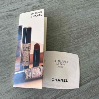 シャネル(CHANEL)のシャネル　レベージュ　トゥッシュ　ドゥ　タン　サンプル(ファンデーション)