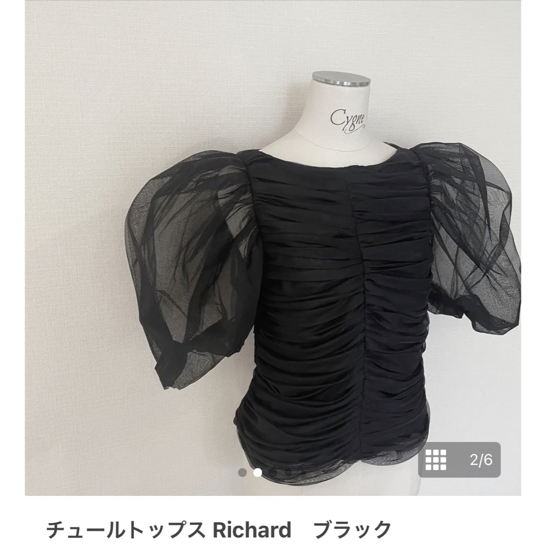 新品♡シーニュ cygne♡チュールトップスRichard 新品♡シーニュ cygne♡チュールトップスRichard