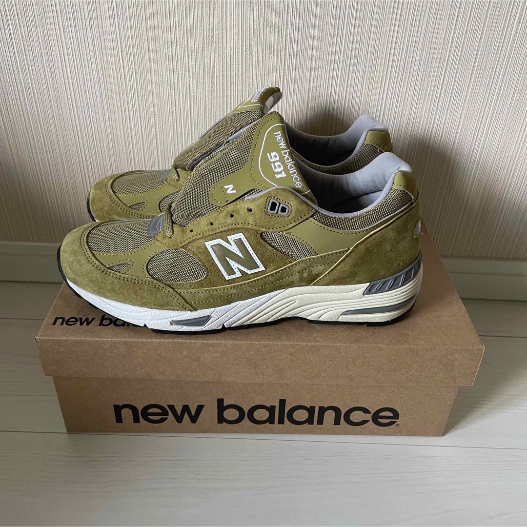 【新品未使用】newbalance m991 ggw green サイズ28 メンズの靴/シューズ(スニーカー)の商品写真