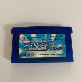 ゲームボーイアドバンス(ゲームボーイアドバンス)のNintendo ゲームボーイアドバンスソフト  ポケットモンスター サファイア(携帯用ゲームソフト)