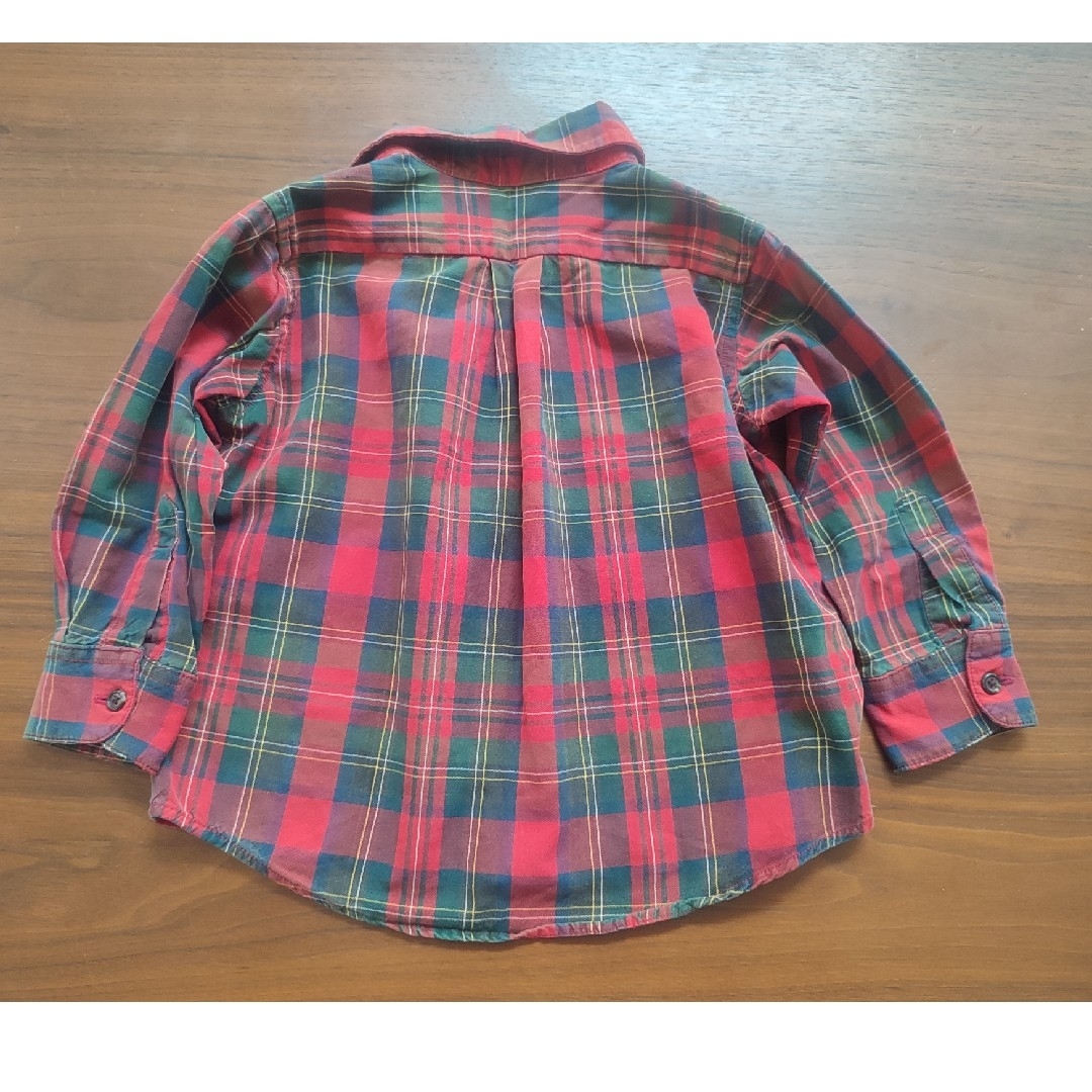 Ralph Lauren(ラルフローレン)の【3T】ラルフローレン  100%Cotton 長袖シャツ キッズ/ベビー/マタニティのキッズ服男の子用(90cm~)(ブラウス)の商品写真