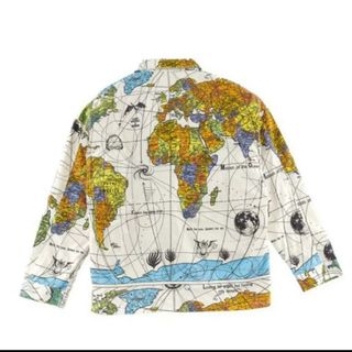 セントマイケル DR.WOO WORLD MAP PAJAMA SHIRT Lの通販 by rion0623's