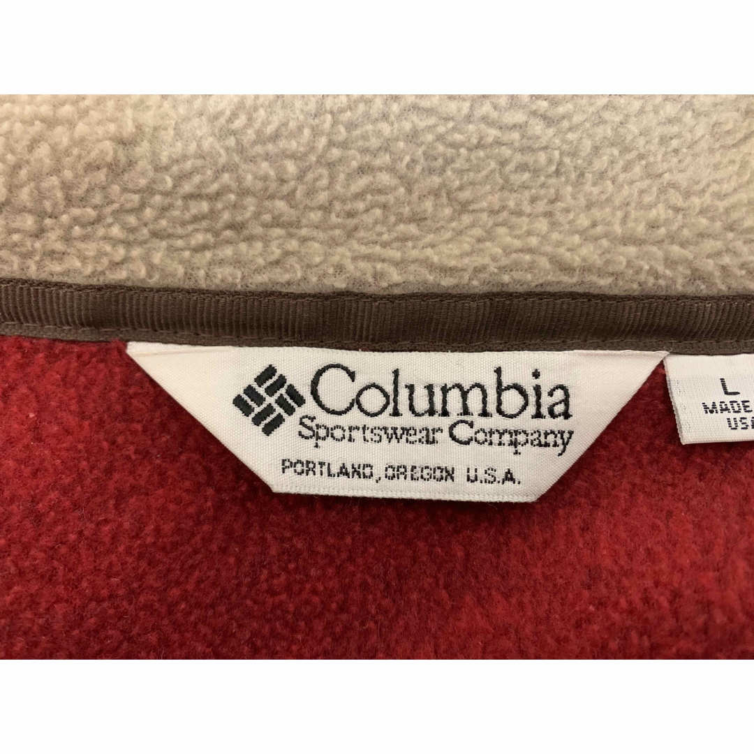 Columbia コロンビア 三角タグ MADE IN USA フリースブルゾン