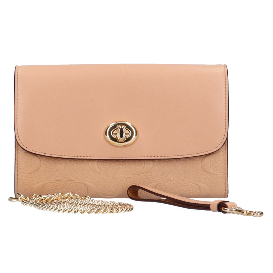 最も コーチ COACH ショルダーバッグ チェーンショルダー レザー
