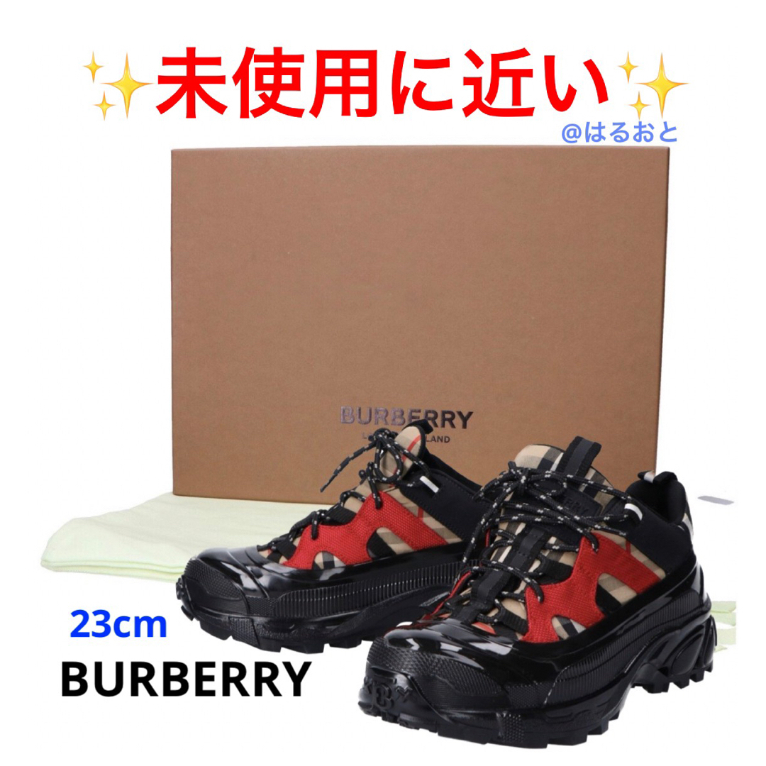 BURBERRY - BURBERRY VINTAGE ヴィンテージ チェック スニーカー