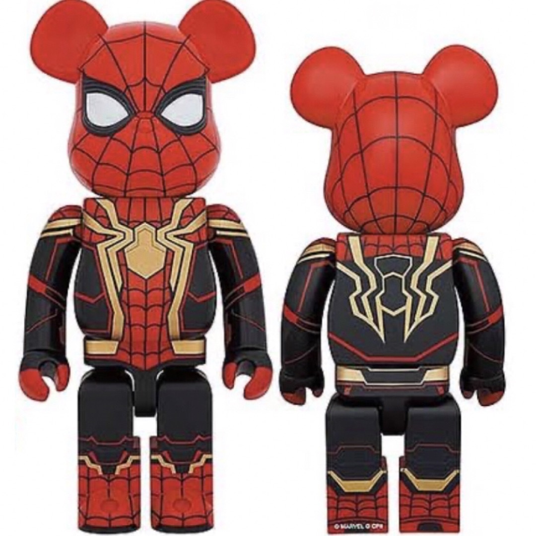 新品　BE@RBRICK SPIDER-MAN INTEGRATED SUIT