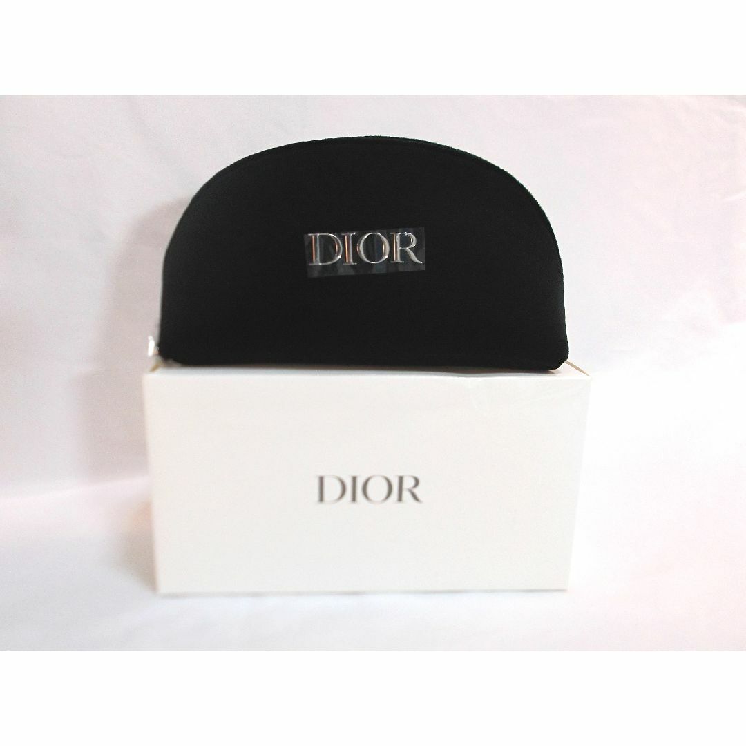 専用新品未使用 Dior クリスチャンディオール ポーチ ベロア生地 ブラック