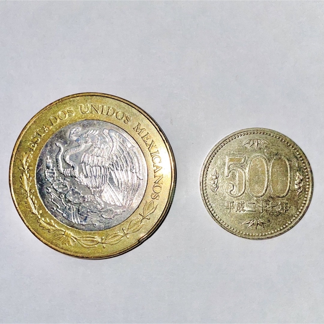No.１メキシココイン メキシコ硬貨 peso【早い者勝ち】-