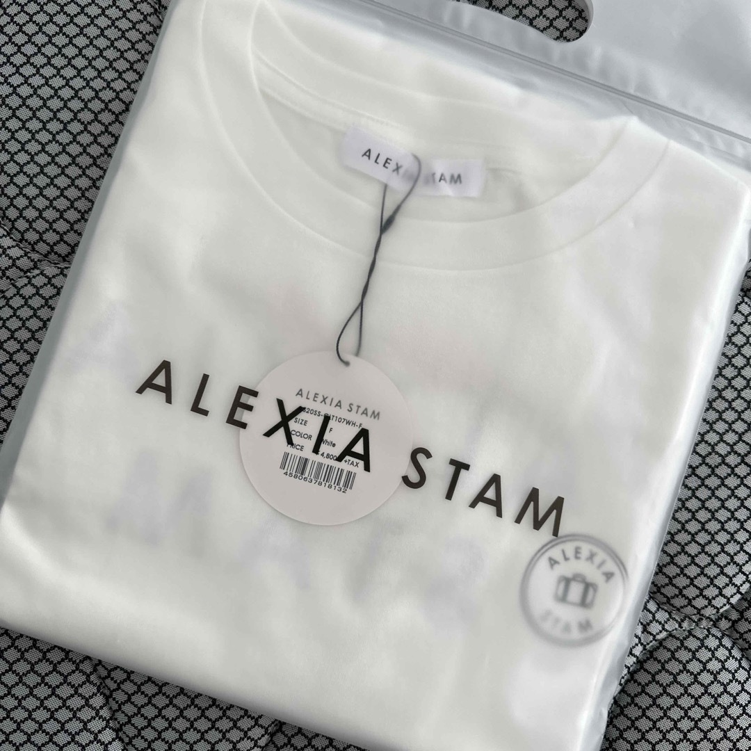 新品未使用未開封　アリシアスタン ALEXIA STAM Tシャツ　ホワイト