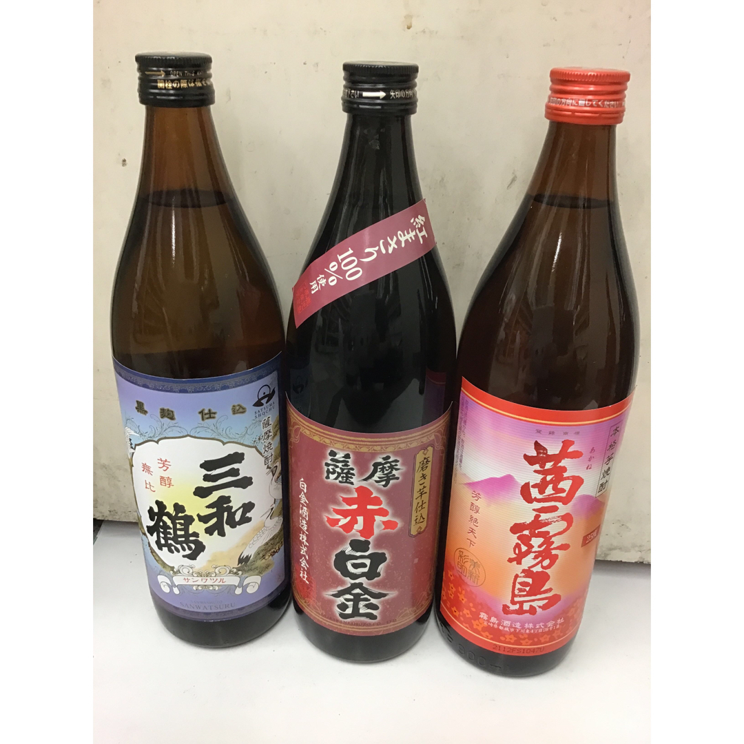 プレミアム いも焼酎 ９００ＭＬ ６本セット （ＳＳＡＡKＲ） 食品/飲料/酒の酒(焼酎)の商品写真