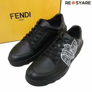 フェンディ(FENDI)の未使用 フェンディ 7E1261 ローマアモール ズッカ スニーカー 45611(スニーカー)