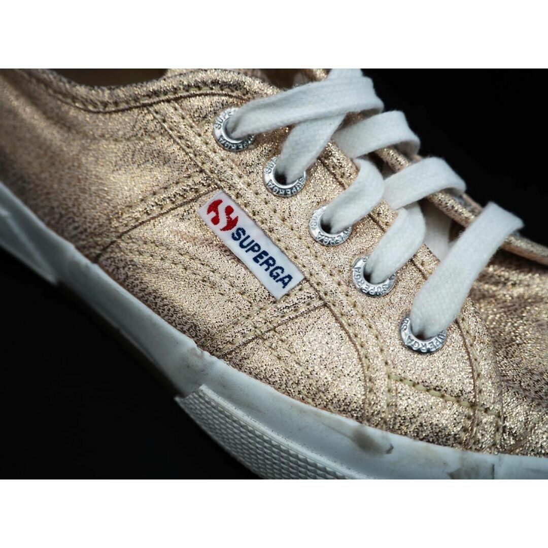 SUPERGA(スペルガ)のSUPERGA スペルガ LAMEW S001820 2750 スニーカー size37（23.5cm）/ゴールド ■■ レディース レディースの靴/シューズ(スニーカー)の商品写真