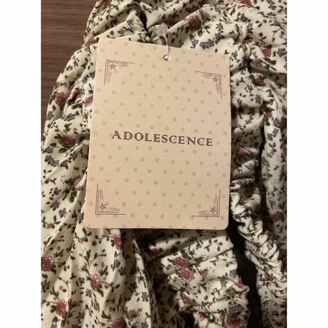 ADOLESCENCE(アドレセンス)の☆新品・未使用☆ adolescence アドレセンス 花柄 プリーツスカート レディースのスカート(ロングスカート)の商品写真