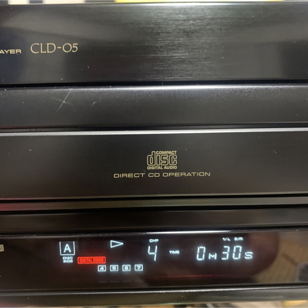Pioneer - パイオニア レーザーディスクプレイヤー CLD-05 CLD-O5 訳 ... レーザーディスクプレイヤー パイオニア CLD-05