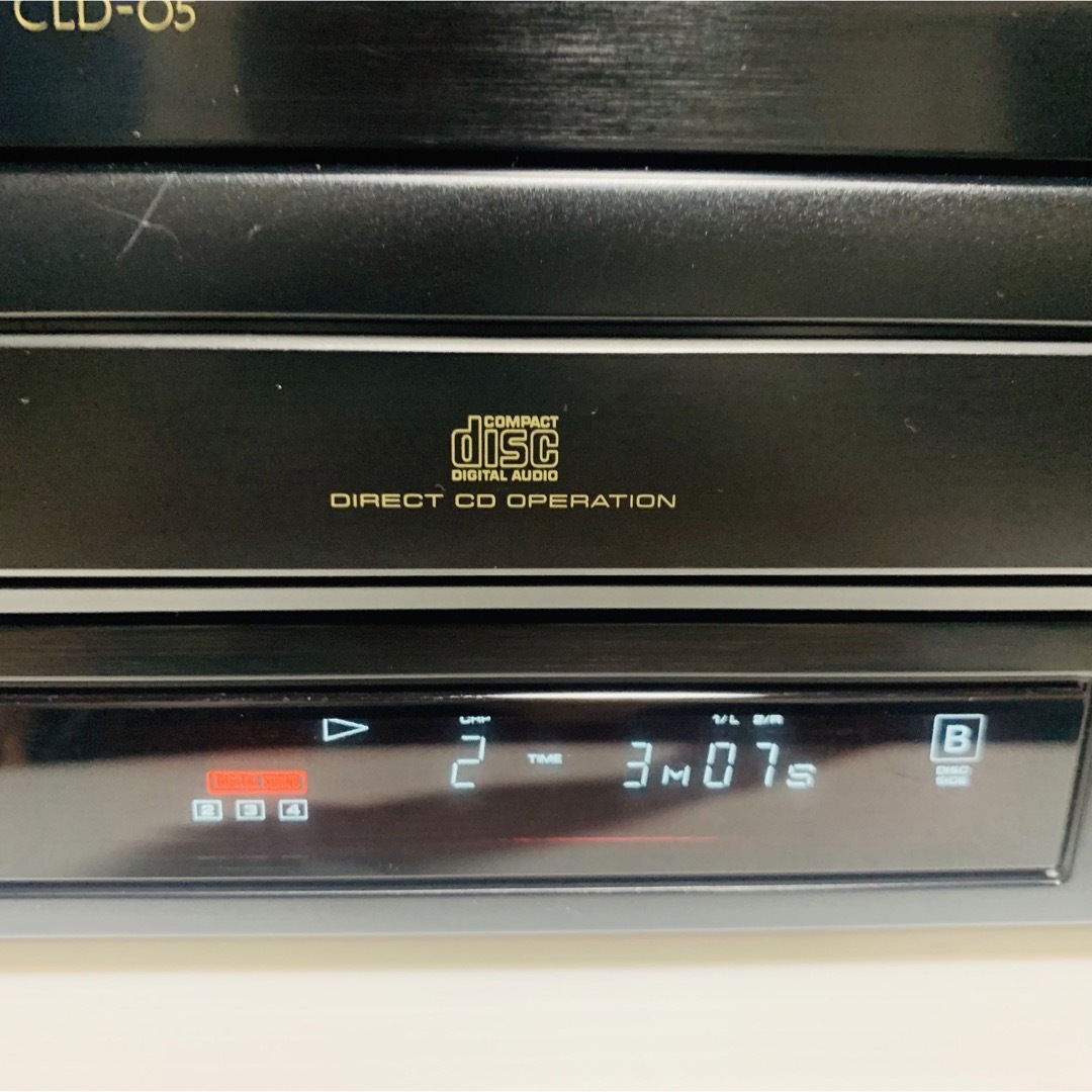 パイオニア レーザーディスクプレイヤー CLD-05 CLD-O5 訳あり特価品