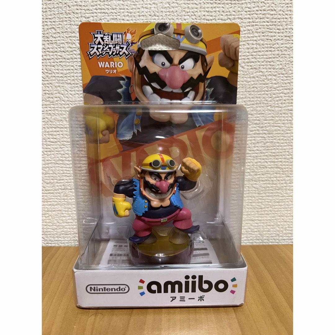 amiibo アミーボ　ワリオ　大乱闘スマッシュブラザーズ