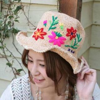 チチカカ(titicaca)のメキシコ刺繍ハット(ハット)