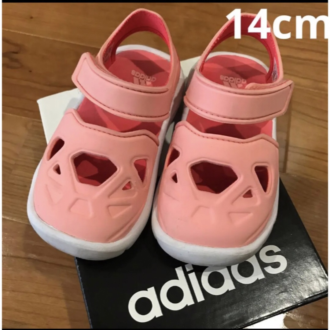 adidas(アディダス)のアディダス　サンダル　14cm キッズ/ベビー/マタニティのベビー靴/シューズ(~14cm)(サンダル)の商品写真