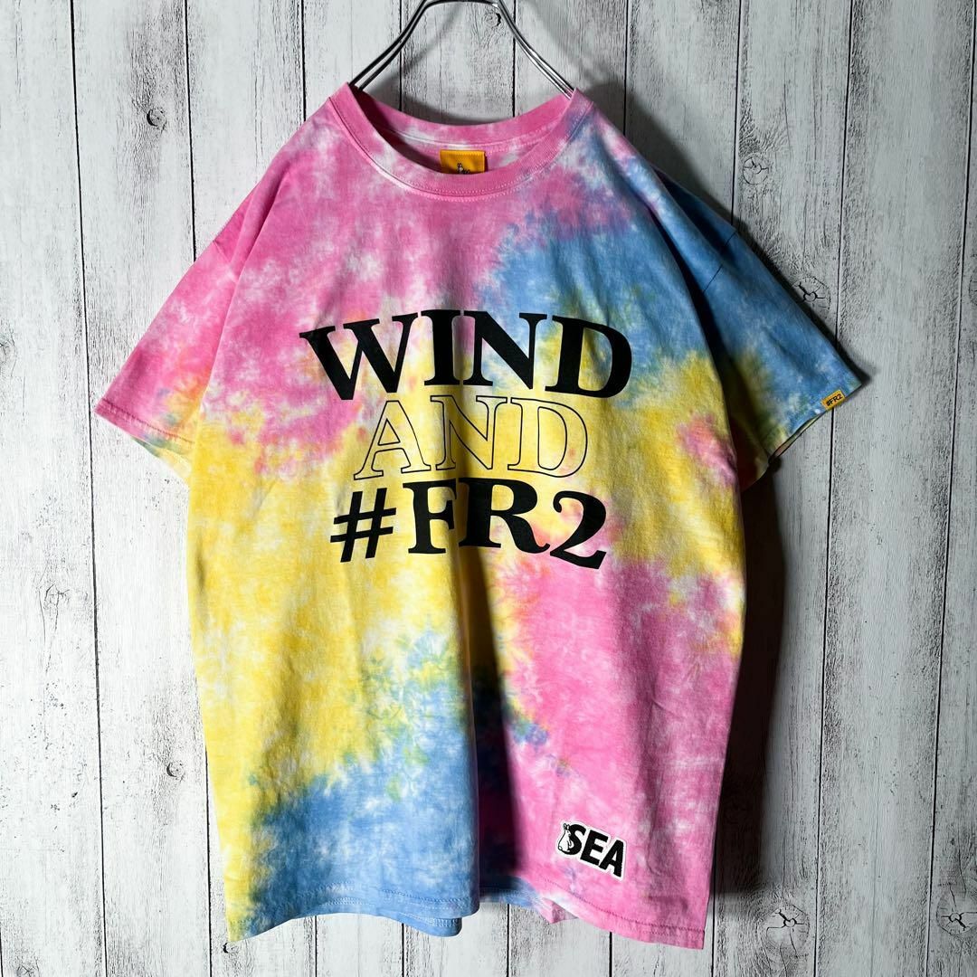 wind and sea タイダイ染め Tシャツ