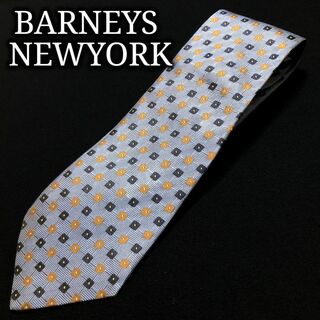 バーニーズニューヨーク(BARNEYS NEW YORK)のバーニーズニューヨーク チェック スカイブルー ネクタイ A101-C15(ネクタイ)