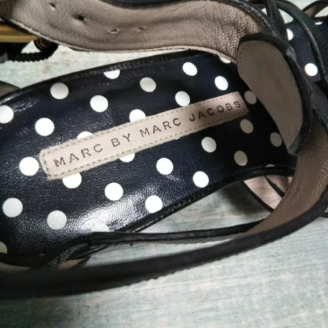 MARC JACOBS(マークジェイコブス)の新品   Marc Jacobs  レザー   グルカ  サンダル レディースの靴/シューズ(サンダル)の商品写真