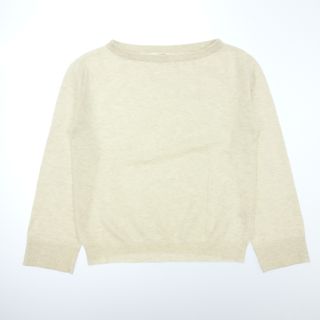 エルメス ニットセーター コットン×カシミヤ レディース グレー系
