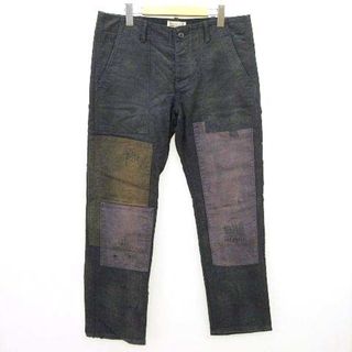 デニムアンドサプライラルフローレン(Denim & Supply Ralph Lauren)のデニム&サプライ ラルフローレン クラッシュ パッチワーク パンツ 34/32 (ワークパンツ/カーゴパンツ)