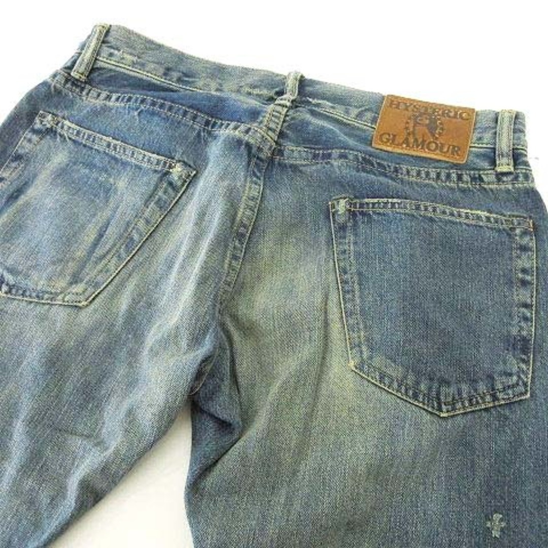 HYSTERIC GLAMOUR - ヒステリックグラマー リペア加工 スタッズ デニム