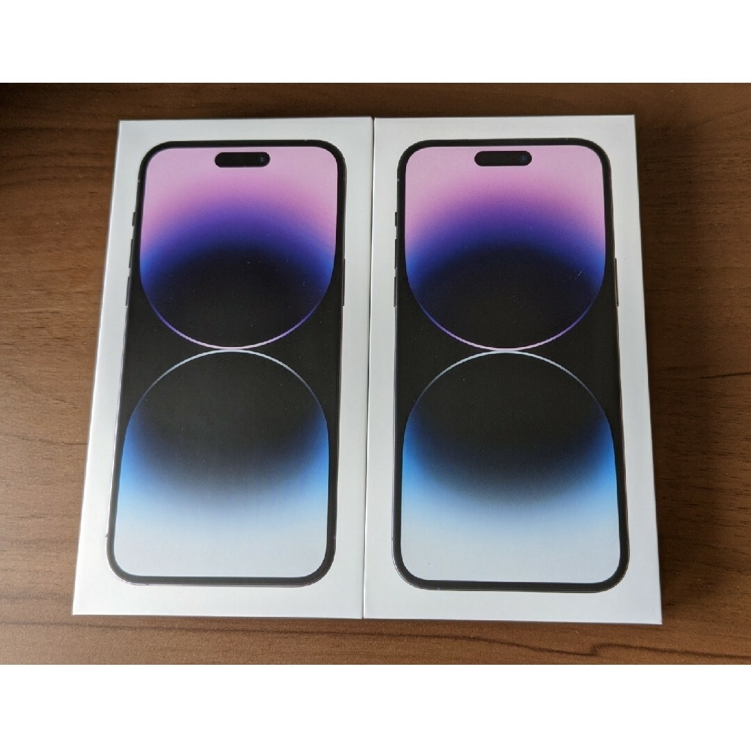 【新品,未開封】iPhone14 Pro Max パープル　256GB 2台