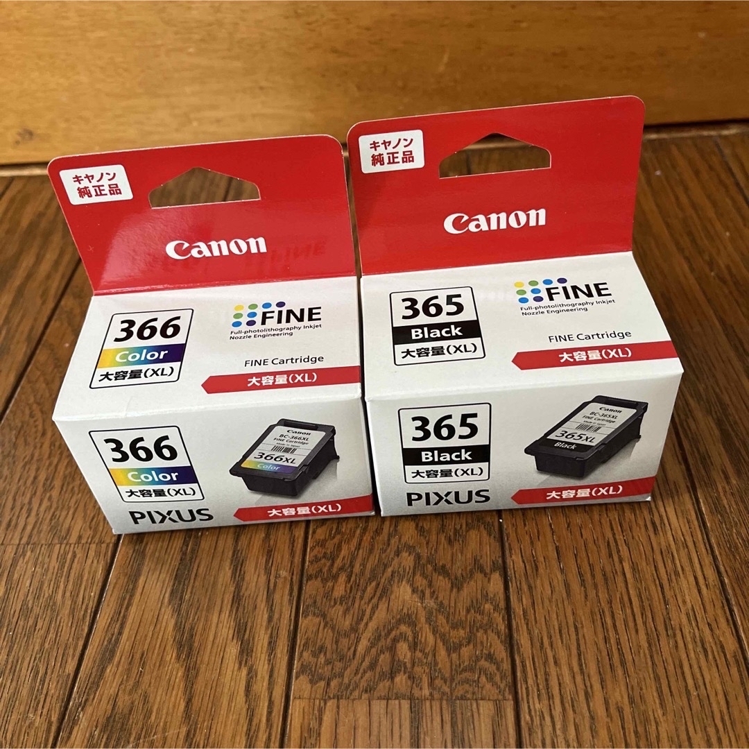 Canon BC-365XL、366XL