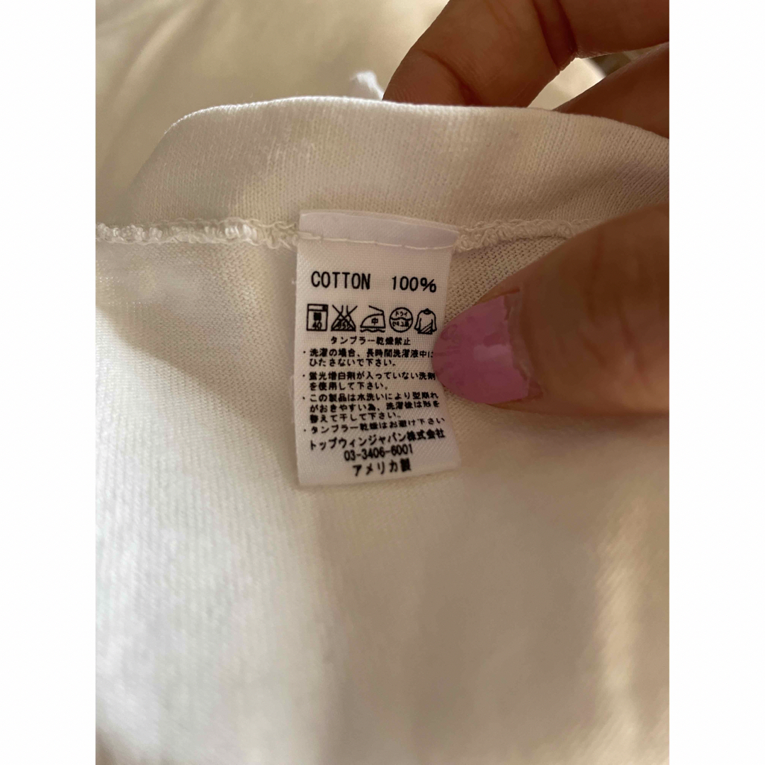 EDIFICE(エディフィス)のEDIFICE 半袖　Tシャツ　M 白　ホワイト　ポケットTシャツ Vネック メンズのトップス(Tシャツ/カットソー(半袖/袖なし))の商品写真