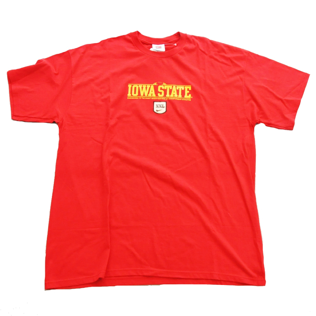 NIKE / ナイキ NIKE TEAM IOWA STATE XXL Tシャツ